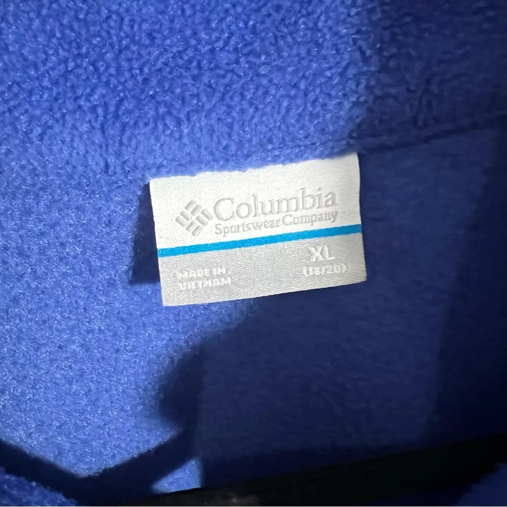 ‼️3/$30‼️Columbia Royal Blue Fleece Jacket